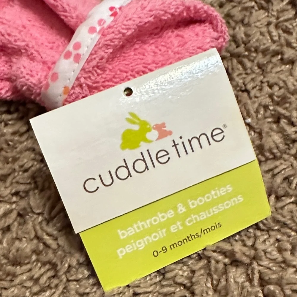 Pink Star Kids Robe Set - Picture 2 of 3